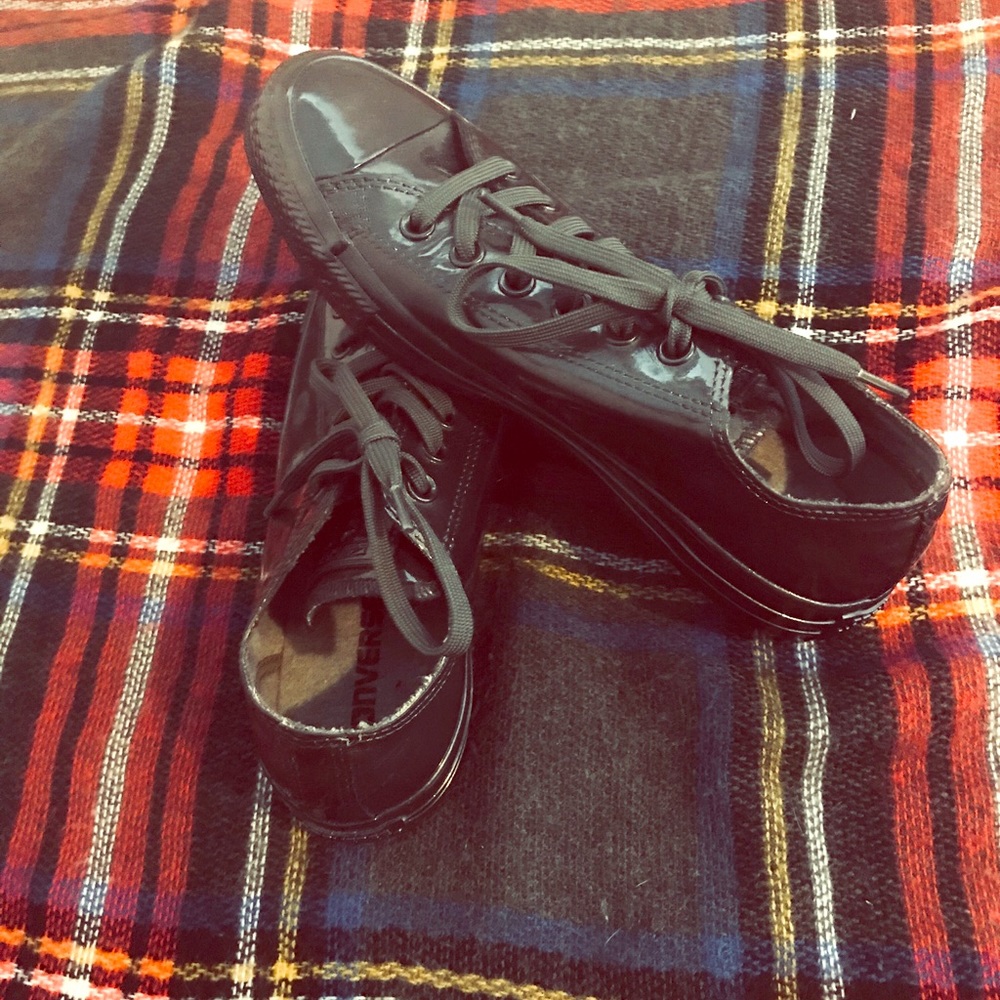 Leather Converse
